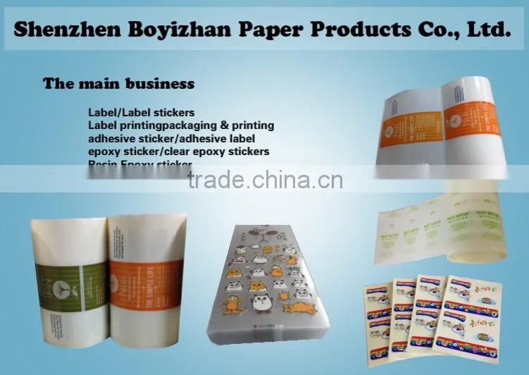 Best-selling a3 vinyl sticker paper glossy paper sticker