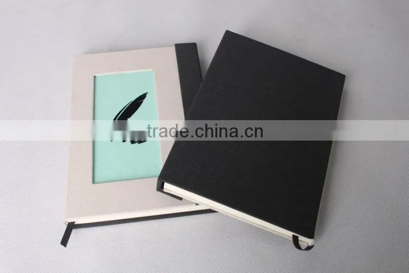 2015 Cheap fabric covered bulk childrens notebook