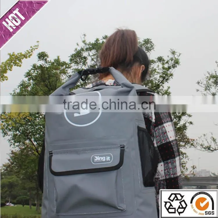 Chinese Manufacturer 2015 Hot Selling PVC Waterproof Bag Backpack