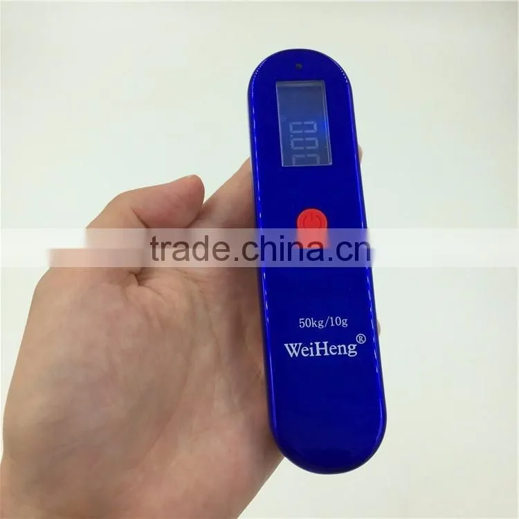2016 innovative product 50kg fruit luggage electronic weight scale