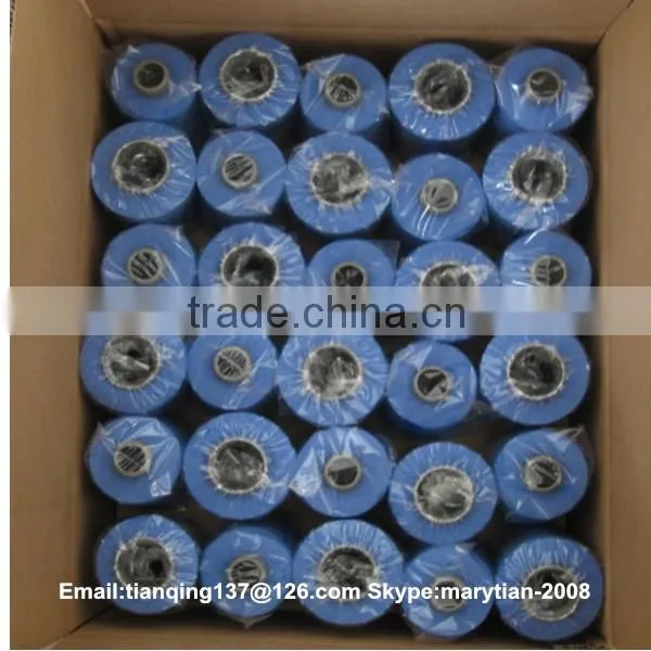 100% dyed spun polyester sewing thread 60/2
