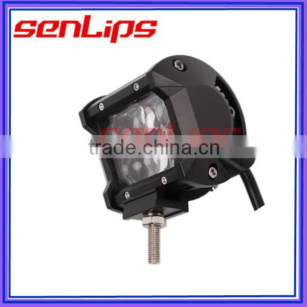 4inch high quality waterproof led light 18w 4D led work light spot/flood for Offroading Vehicles car jeep suv