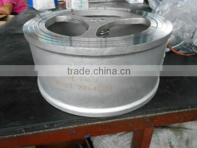 6" CF8 PN40 Wafer check valve