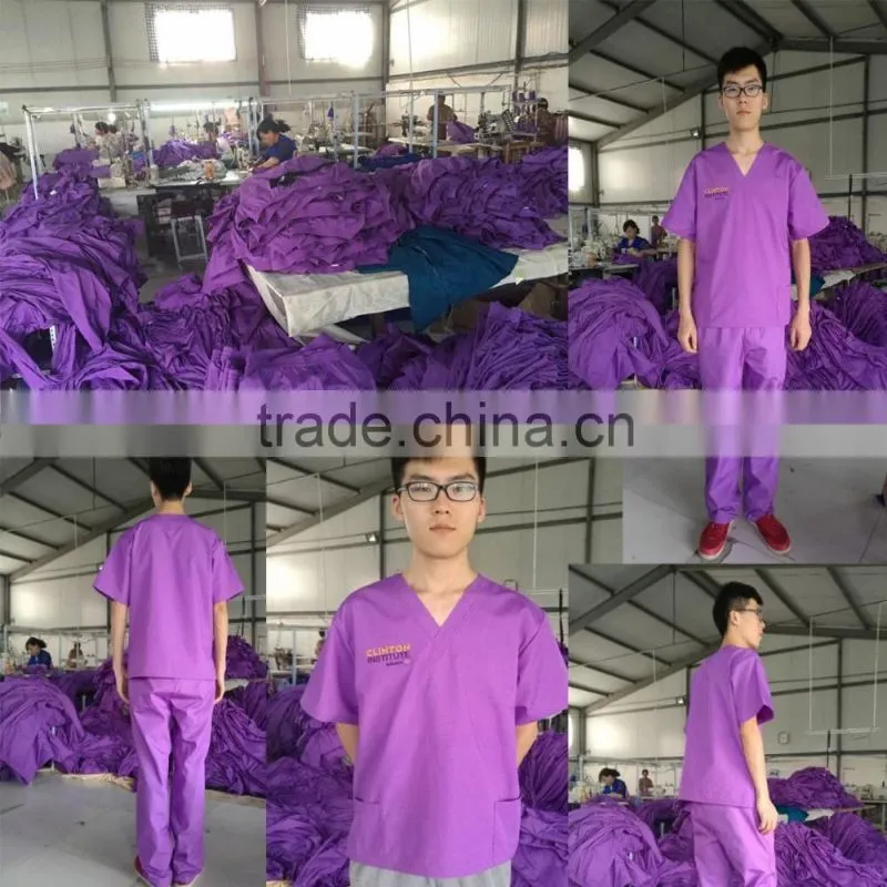 chlorine resistant scrubs sets for men and woman