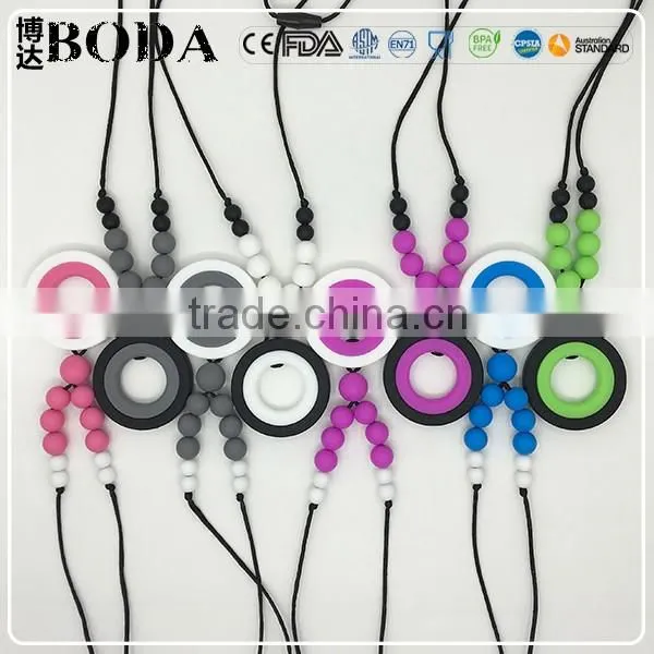 BODA first hand silicone teething toys silicone teething necklace