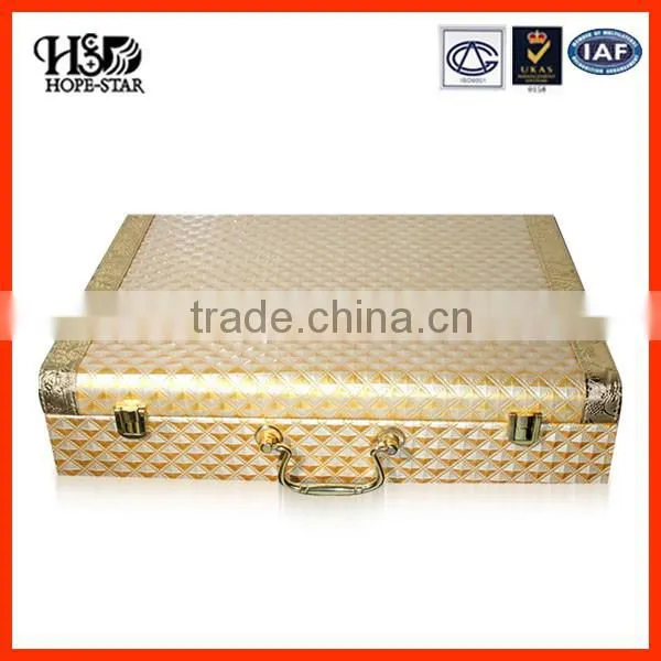 High Quality Top Sale Black Printing leather napkins box
