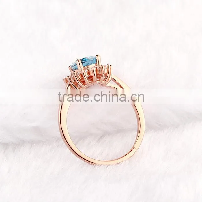 fashion jewelry new design gemstone ring manufactures in canada SRO039R
