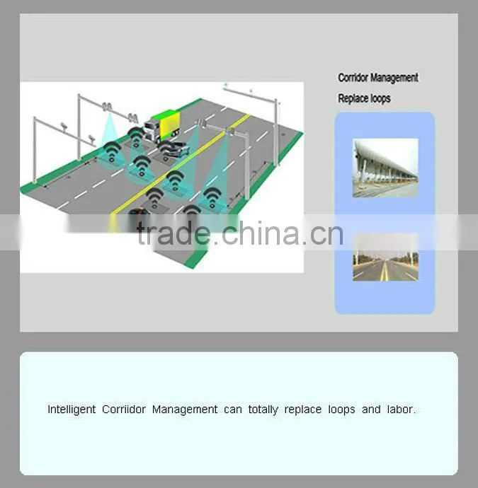 wireless vehicle sensor for adaptive traffic control system