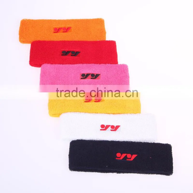 embroidered sweatbands
