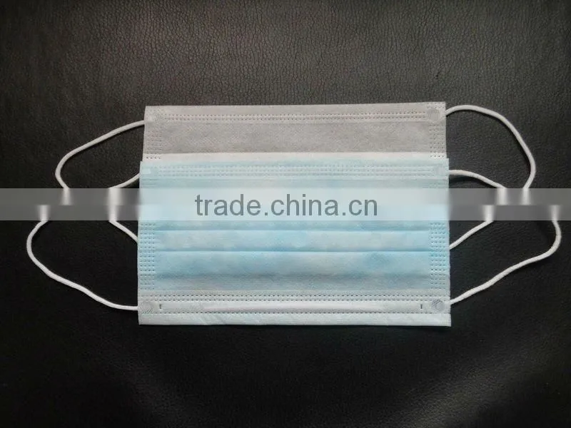 white medical sterile face mask