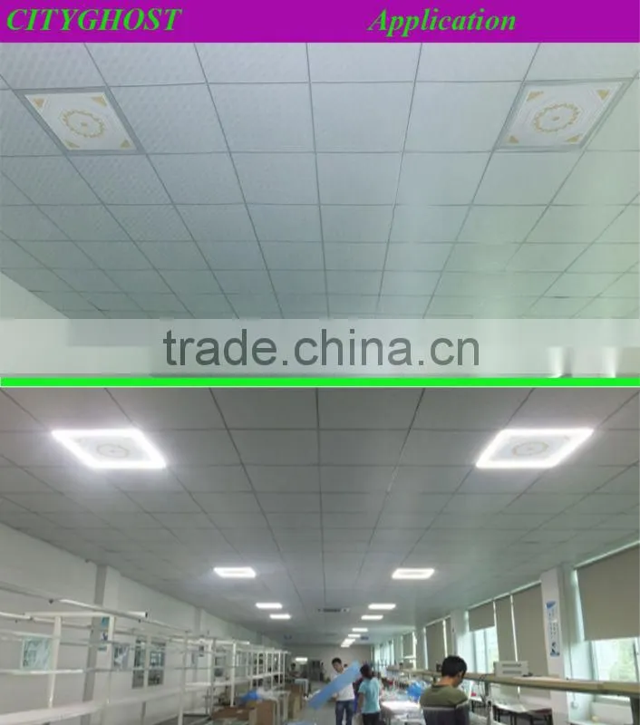 48w 2x2 flexible invisible led backlite panel light 60X60 for office, hotel, hospital, house design