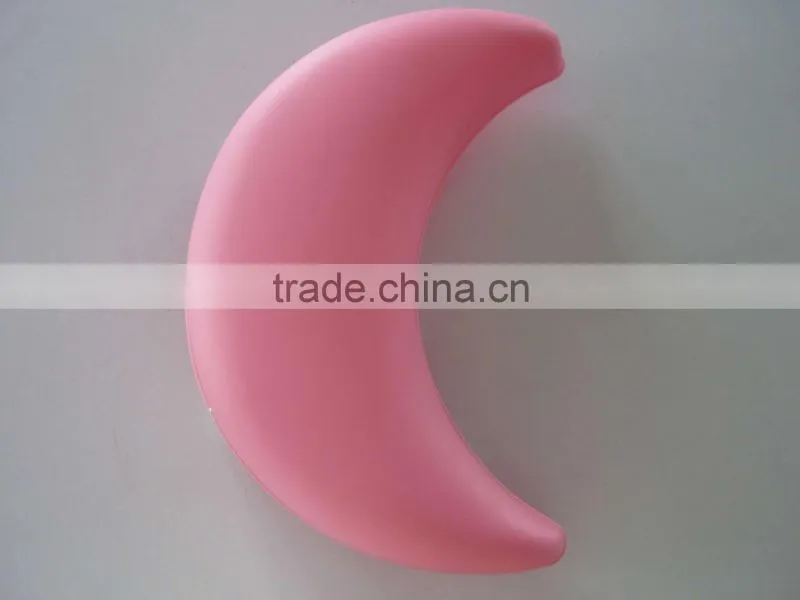 Pink color moon wall lamp for kids