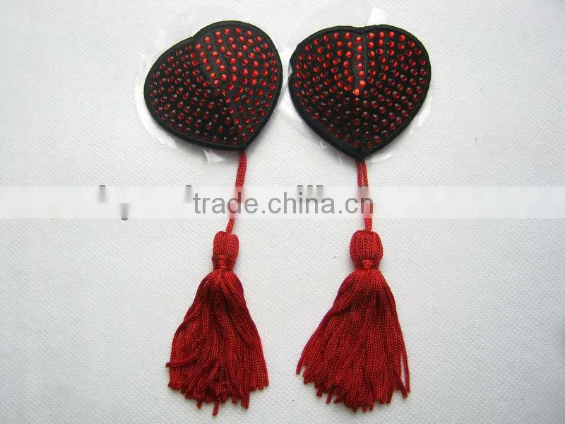 New arrival red ladies breast sexy beauty nipple cover