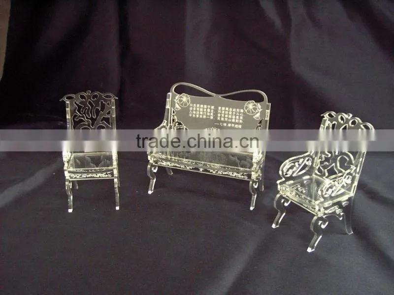bar chair model made by acrylic