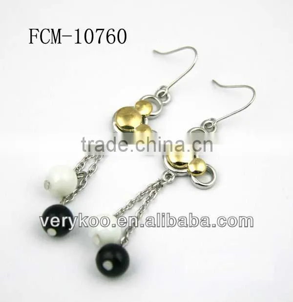 Popular items for wholesale beautiful mickey mouse dangle earring(FCM-10760)