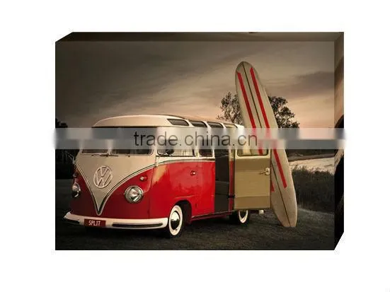 Classical bus canvas prints