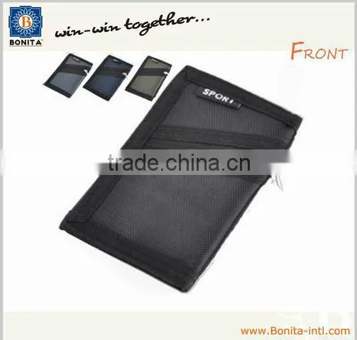2016 Short waterproof zipper wallet for men