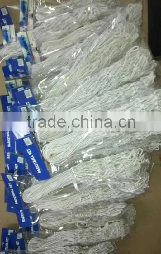High Quality PP White Basketball Nets Sport Equipments