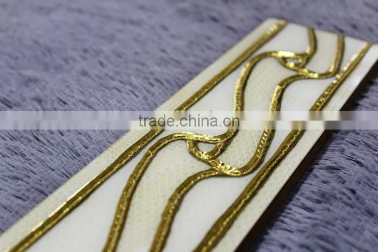 gilding listello ceramic pencil border tiles