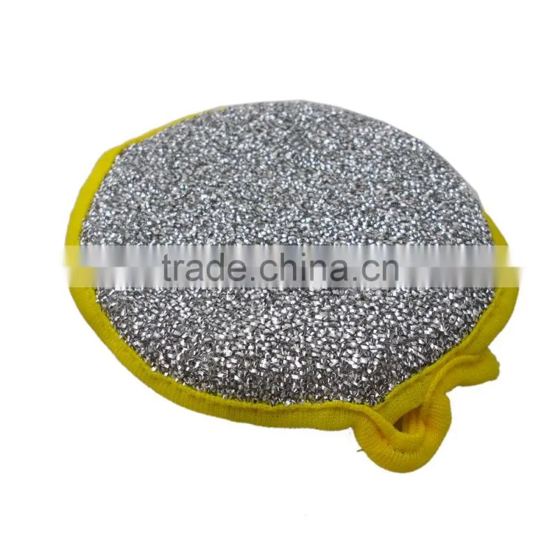 JML Kitchen Clean Round Scourer Pad Silver Scourer Pad