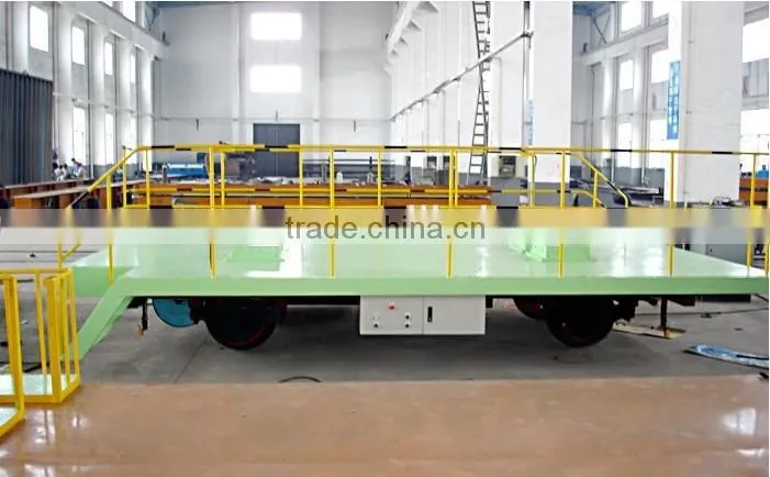 50t rail battery powered trailer for handling material