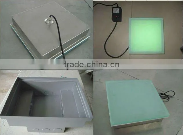 2016 New product 3 years warranty CE RoHS IP67 solar led paver light