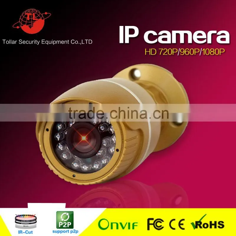 720P dome HD Network IP surveillance infrared camera , onvif ip dome camera