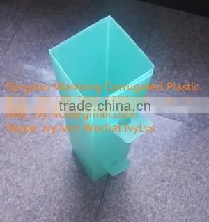 Eco-friendly Corrugated Plastic Tree Guards can be used at least 3 years