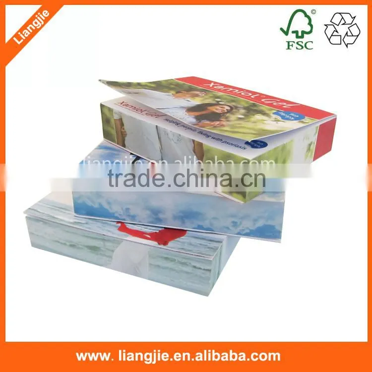 Advertisement notecube designable memo block