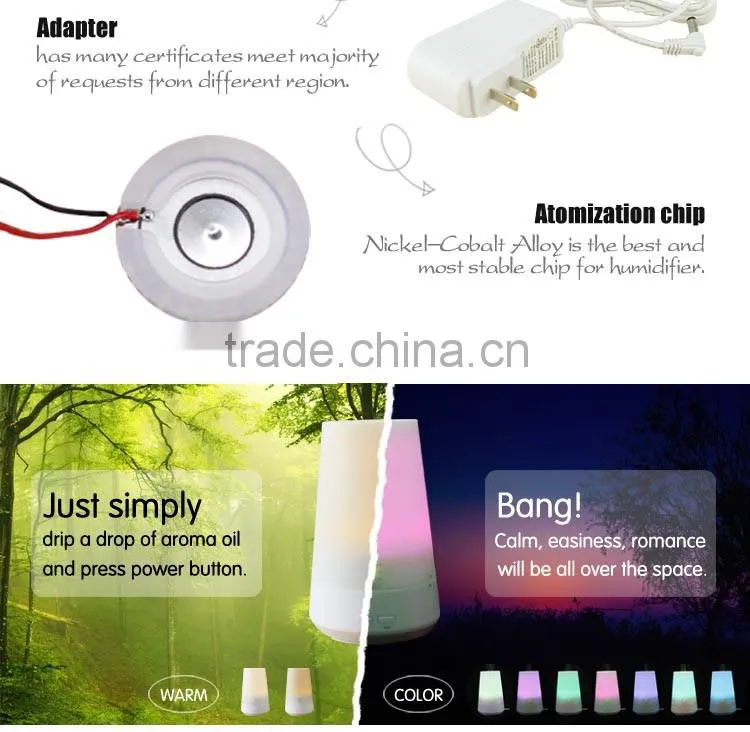 ultrasonic diffuser humidifier / aromatherapy air diffuser / electric oil aroma diffuser