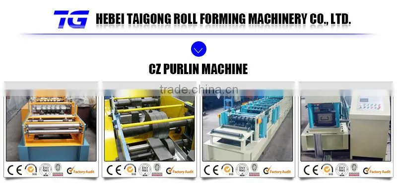 C Purlin Channel Steel Roll Forming Machine
