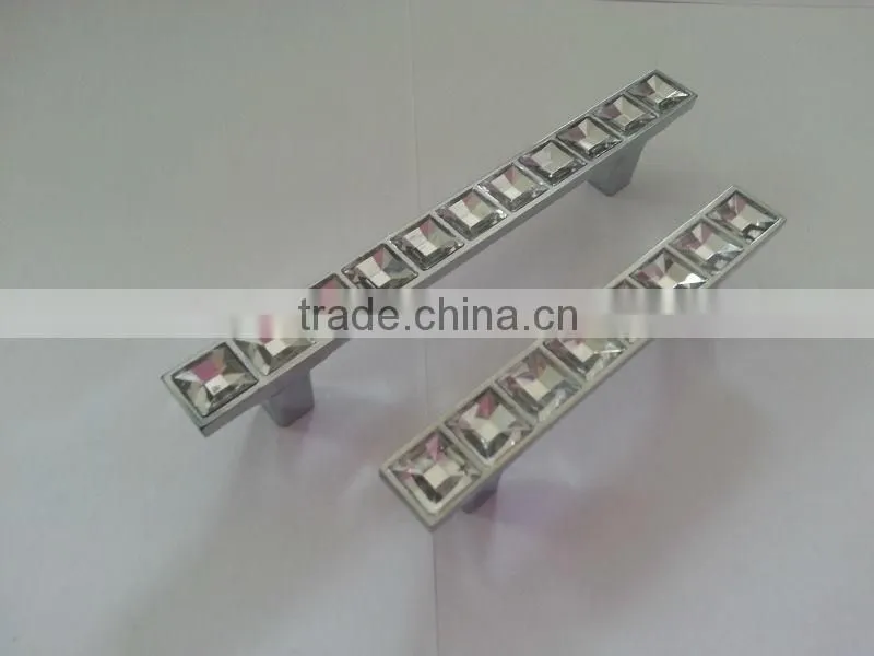 High Quality Zinc Alloy Crystal Bathroom Handle