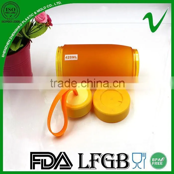 Tritan cylinder infuser water plastic PCTG drink bottle for wholesale