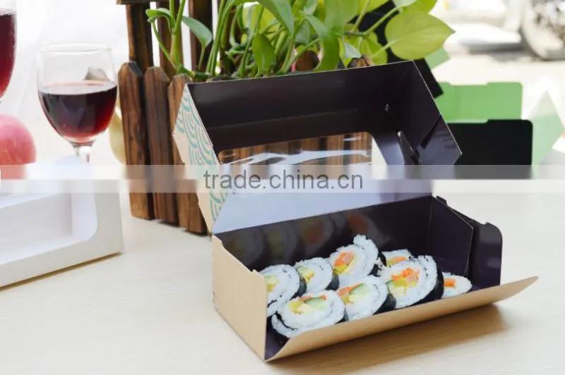 China Wholesale Custom Sushi Packing,Disposable Sushi Box Tray
