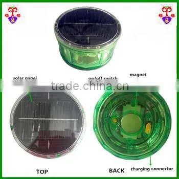 solar power car led emergency magnet beacon lights