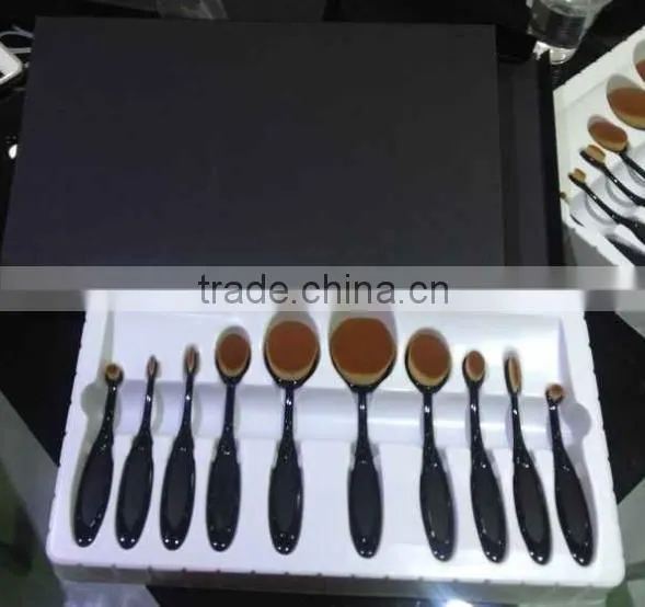 6pcs makeup brushes,fashion red makeup brush set
