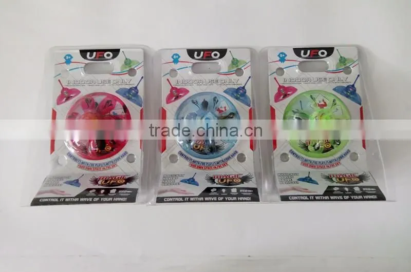 Infrared Sensor Flying Saucer Ufo Hand Induced Hovering Magic Trick Toys Sensor UFO For Children