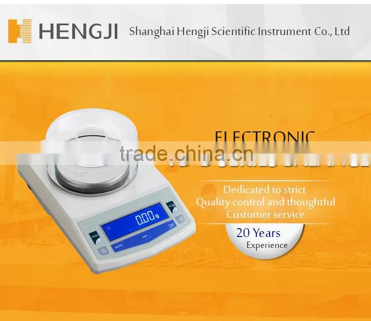0.01g 500g load cell LCD display gold precision digital scale with windshled