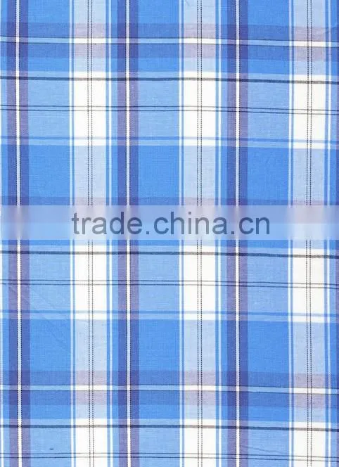 oriental polyester checked cloth check upholstery fabric for table cloth