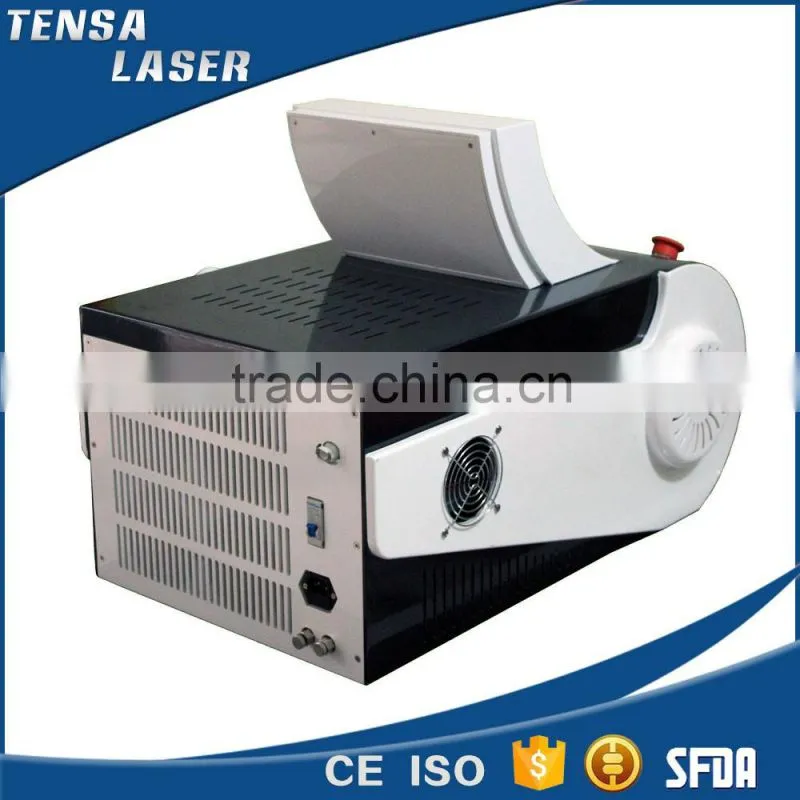 jet black color 600w diode laser professional permanent painless hair removal portable diode laser