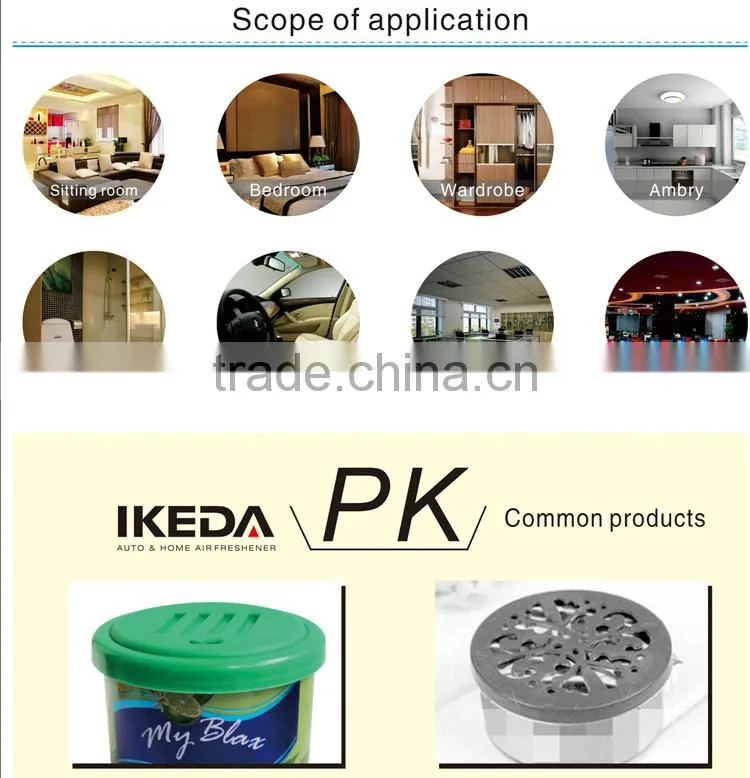IKEDA aroma toilet gel air freshener