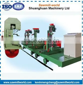 Wood Pallet Disassembling Machine Pallet Disassembling Band Saw Nail Cutting Band Saw