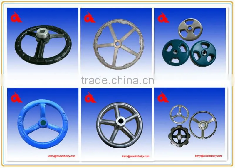 casting hand wheel with rubber used in pool
