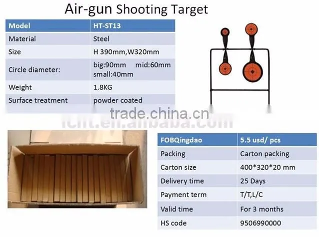 Iron Duck Knock-down Pellet Trap/shooting target