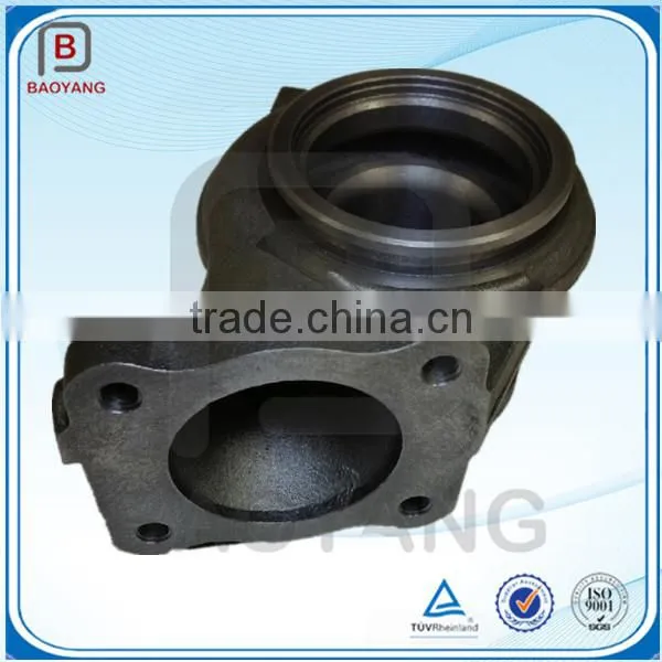 T4 Tangential SGS inspected cast iron turbine housing