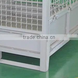 Foldable and stackable pallet box