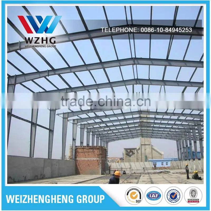 large stocked structure steel warehouse buildings