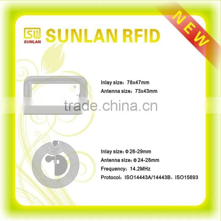 Standard Size Prelam/Inlay for Smart Card, rfid card (SL-1002)