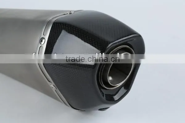 For SUZUKI GSX-R1000 2009-2011 SM Motorcycle Exhaust Pipe LASER Delta slip-on mufflerset