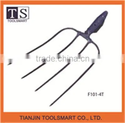 cheap steel hay fork with 4 prongs